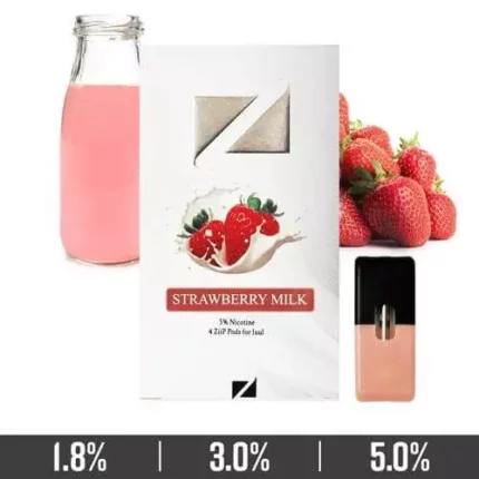 Best Strawberry Milk Ziip Pods Dubai for Juul Devices UAE