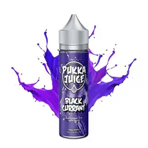 Blackcurrant Shortfill E-liquid by Pukka Juice
