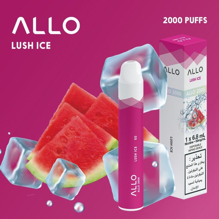 Allo 2000puffs Disposable Vape Lush Ice