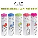 AUTHENTIC ALLO DISPOSABLE VAPE 2000 PUFFS