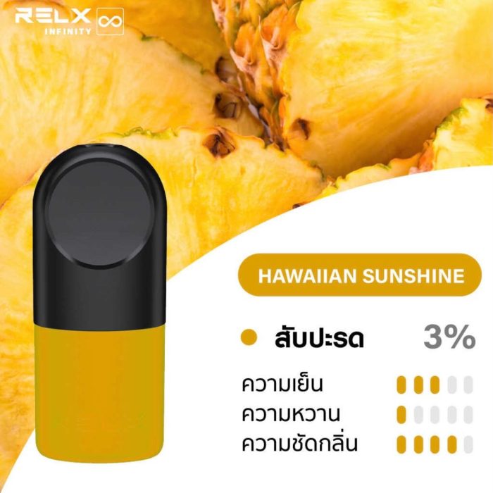 Best RELX Infinity Pods Hawaiian Sunshine (Pineapple)