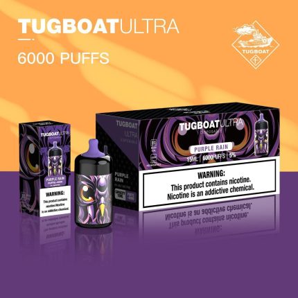 Tugboat Ultra Purple Rain 6000 Puffs