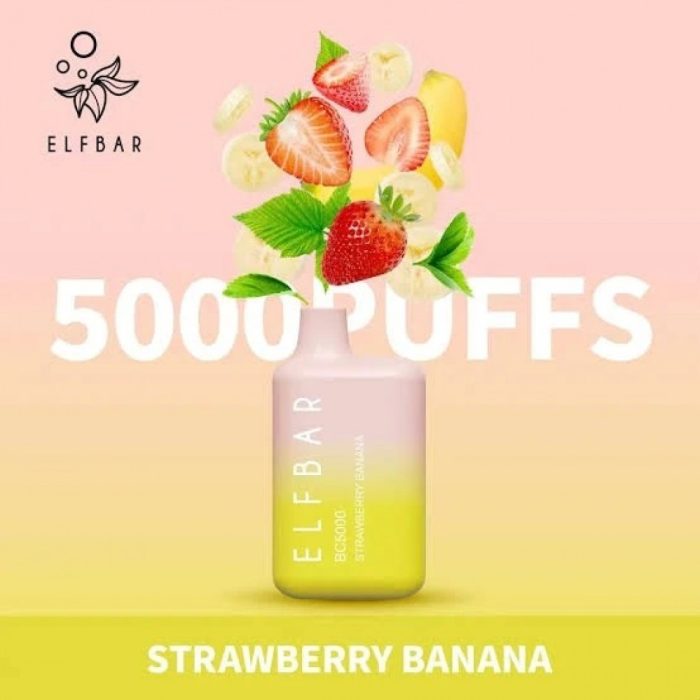 Elf Bar Strawberry Banana BC5000