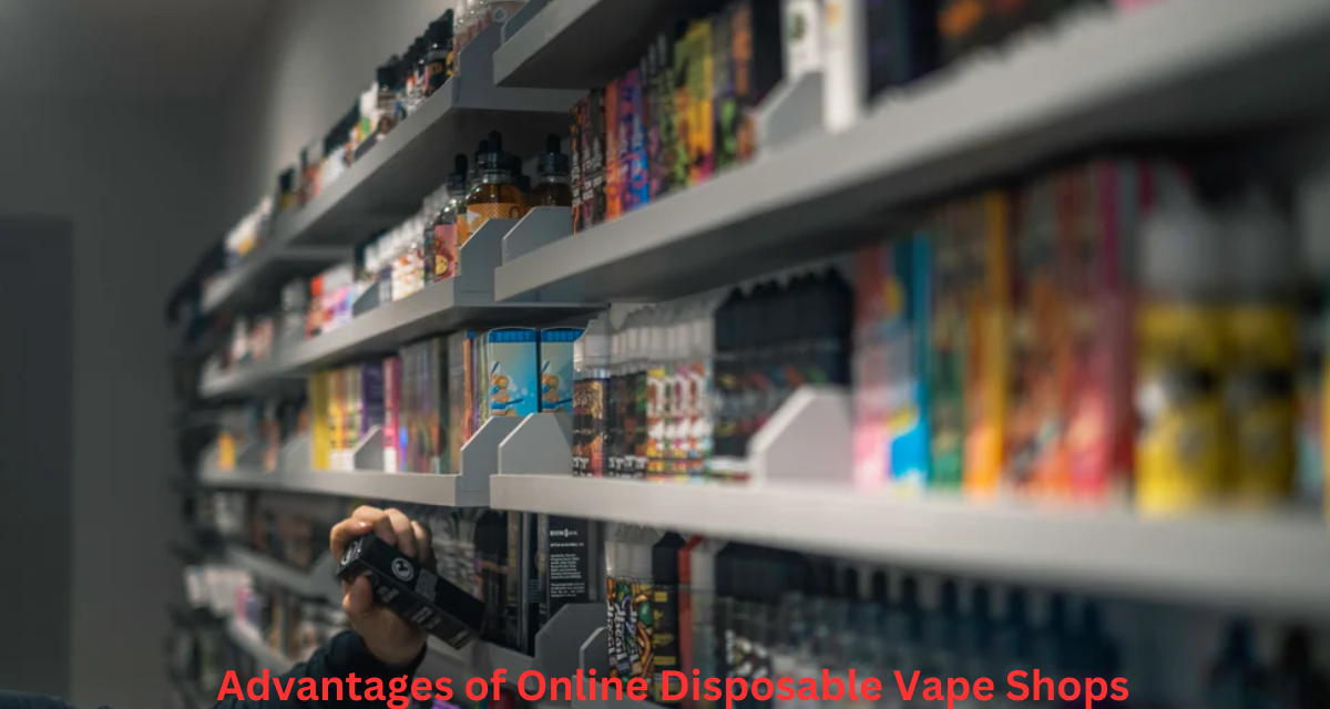 Advantages of Online Disposable Vape Shops